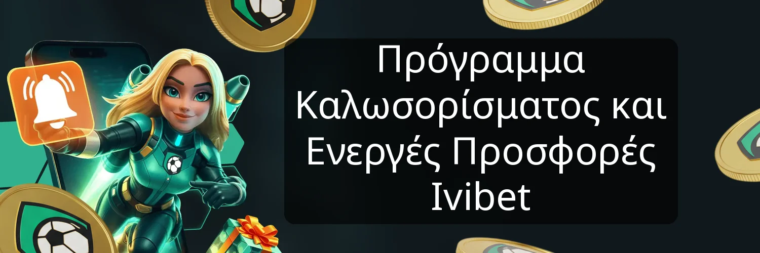 Πρόγραμμα Καλωσορίσματος και Ενεργές Προσφορές Ivibet